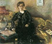 Lovis Corinth Portrait Frau Korfiz Holm oil painting reproduction